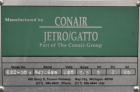 Used Conair/Gatto Fly Knife Cutter, Model ESC-20A. Approximate capacity 2’’ O.D. maximum. Driven by a 2hp, 3/60/460 volt motor. Mounted on a base with (4) adjustable legs.
