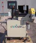 Used Conair Traveling Fly Knife Cutter, Model SCE-2L. Driven by an approximate 2 1/2 hp motor. Includes an LE-650 Cutter Control digital display. Mounts on casters.