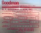 Used Goodman Vac-U-Torq Fly Knife Cutter. 3/60/230 volt.