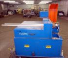 Used RDN IntelliCut Servo-Driven Cutter, Model AC SERVO. 2 Cutting knives, driven by a 4.5hp (3.4kw), 3/60/230 volt, 1750 rpm motor with (2) Morse gearboxs ratio 1.1. Includes HMI screen. Mounted on ...