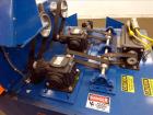 Used RDN IntelliCut Servo-Driven Cutter, Model AC SERVO. 2 Cutting knives, driven by a 4.5hp (3.4kw), 3/60/230 volt, 1750 rpm motor with (2) Morse gearboxs ratio 1.1. Includes HMI screen. Mounted on ...