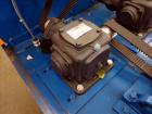Used RDN IntelliCut Servo-Driven Cutter, Model AC SERVO. 2 Cutting knives, driven by a 4.5hp (3.4kw), 3/60/230 volt, 1750 rpm motor with (2) Morse gearboxs ratio 1.1. Includes HMI screen. Mounted on ...