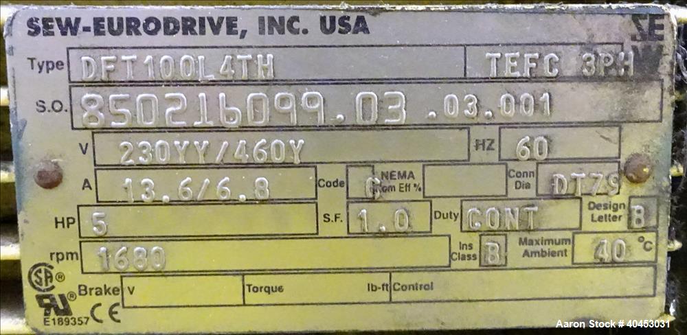 Used- Maag Extrex Gear Pump, Model EX36.