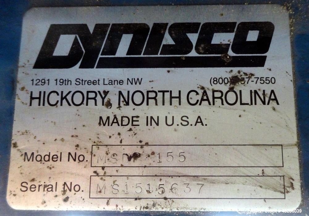 Used Dynisco Gear Pump
