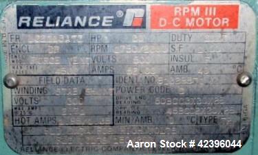 Used Maag gear pump, model EXTREX, type 90/90, rated up to 350 bar discharge pressure, 350 degrees C max temperature, 30,000 Pas max viscosity, 120 bar max inlet pressure, with 30 hp 500 volt DC moto...