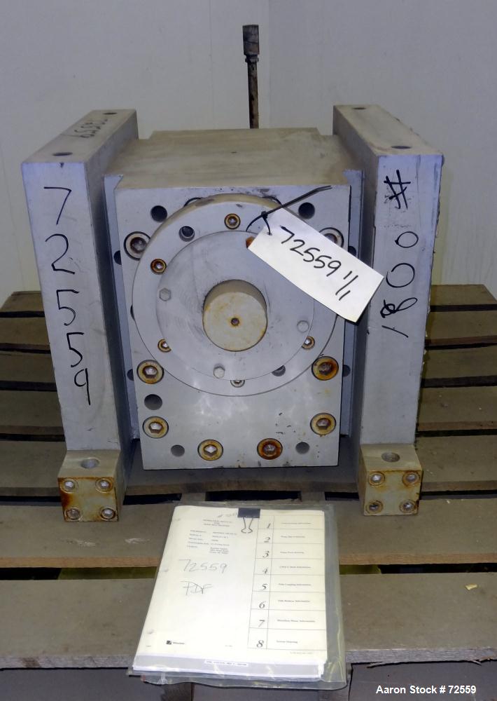 Unused- Hardened Steel Maag Refinex Gear Pump Body Only, Model 140/140