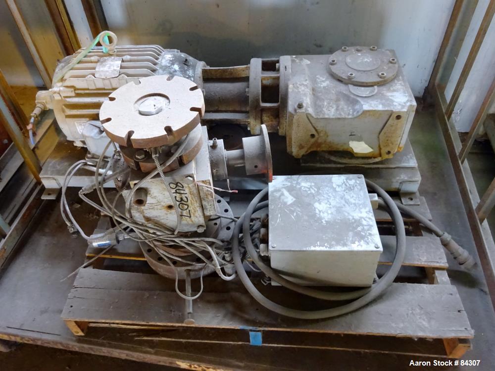 Used Carbon Steel Normag Gear Pump, Model MJEP-240