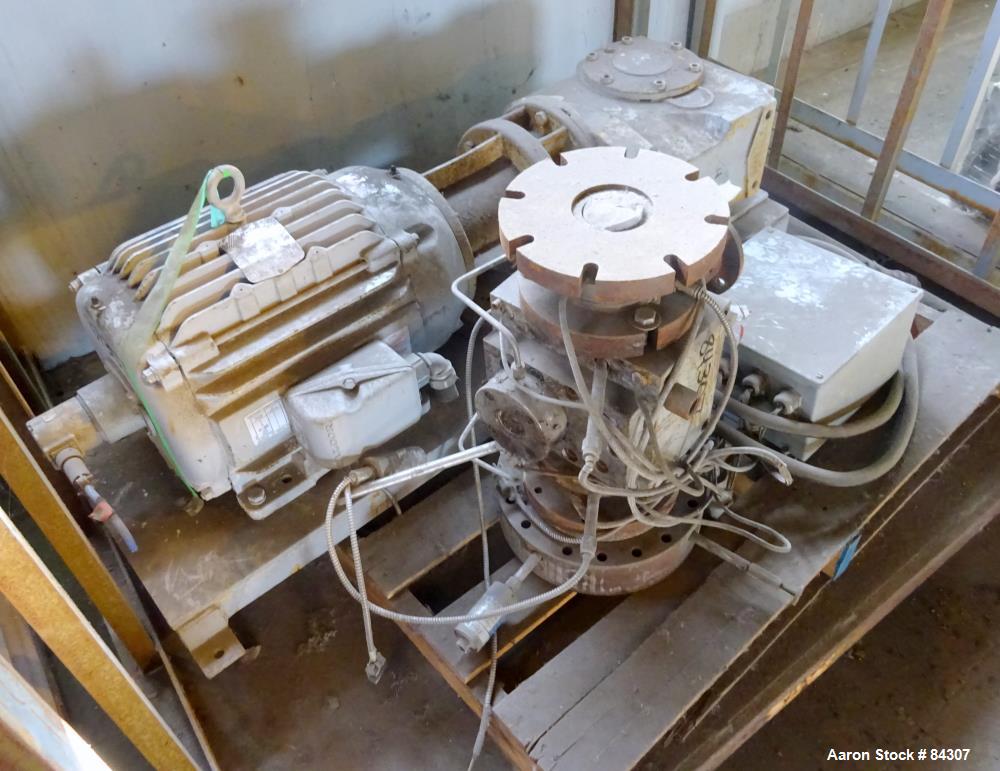Used Carbon Steel Normag Gear Pump, Model MJEP-240