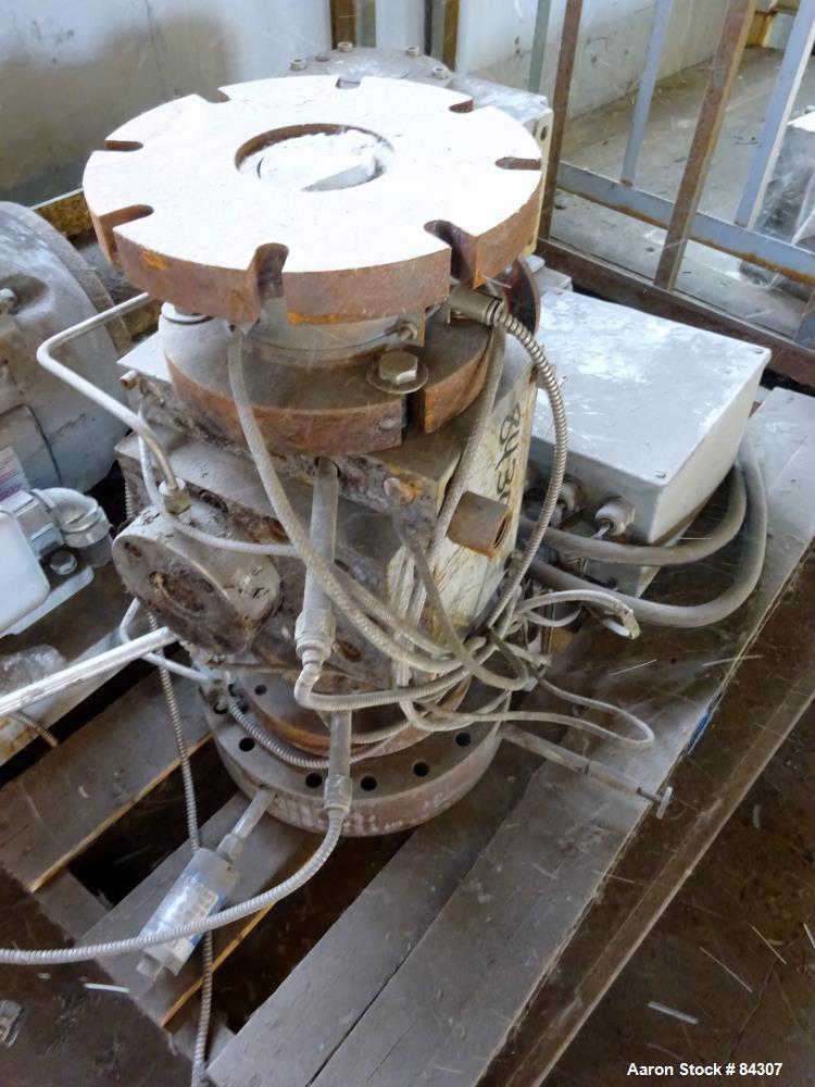 Used Carbon Steel Normag Gear Pump, Model MJEP-240