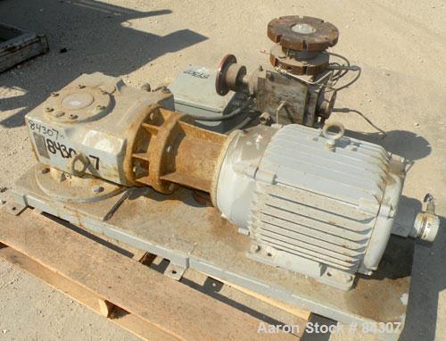Used Carbon Steel Normag Gear Pump, Model MJEP-240