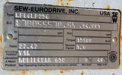 Used Carbon Steel Normag Gear Pump, Model MJEP-240