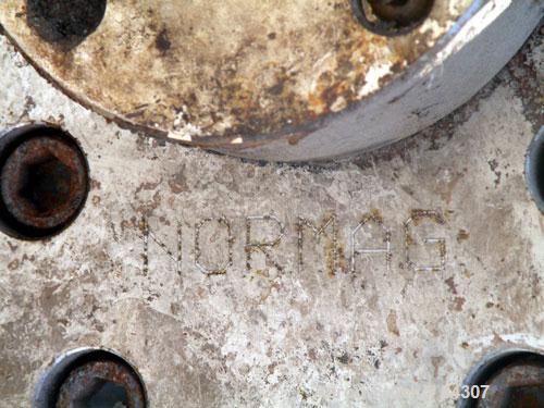 Used Carbon Steel Normag Gear Pump, Model MJEP-240