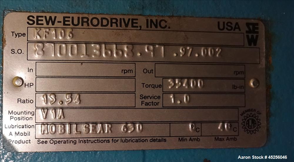 Used Normag Gear Pump, Model N2200-DHM4X, HCC# M3308-0495.