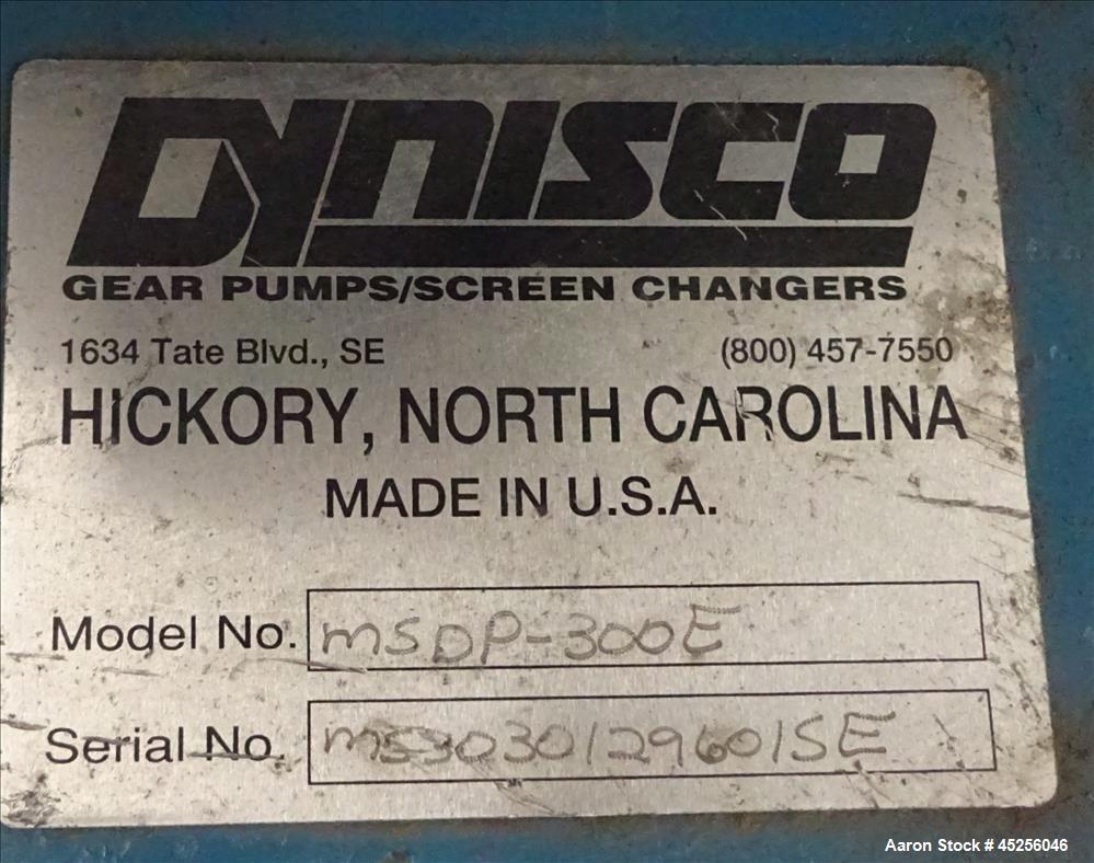 Used Normag Gear Pump, Model N2200-DHM4X, HCC# M3308-0495.