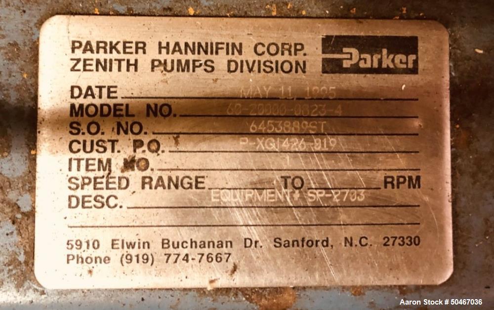 Used 1" Zenith gear pump