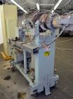 Used Maag Extrex Gear Pump, Model 56/56. Approximately 92.6 cubic meters per revolution Driven by a 10 hp, 500 volt, 1750 rpm DC motor with reducer, ratio 19.5 to 1. Mounted on a carbon steel stand w...