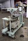 Used Maag Extrex Gear Pump, Model 56/56. Approximately 92.6 cubic meters per revolution Driven by a 10 hp, 500 volt, 1750 rpm DC motor with reducer, ratio 19.5 to 1. Mounted on a carbon steel stand w...