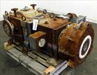 Used Maag Gear Pump, Model Polyrex 180/125, Carbon Steel. 3 Tons per hour. Includes a 5-1/4