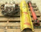 Used Maag Extrex gear pump, type 56/56. Approximately 92.6 cubic meters per revolution. Approximately 2 5/8
