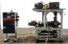 Used Extrex Gear Type Melt Pump. Driven by a 40hp, 3/60/208-230/460 volt, 1780 rpm motor with a Falk Model 284AFXD2A RAM gearbox, ratio 21.19 to 1. Floor standing vertical type support stand, approxi...
