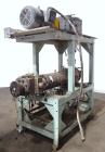 Used Extrex Gear Type Melt Pump. Driven by a 40hp, 3/60/208-230/460 volt, 1780 rpm motor with a Falk Model 284AFXD2A RAM gearbox, ratio 21.19 to 1. Floor standing vertical type support stand, approxi...