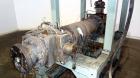 Used Extrex Gear Type Melt Pump. Driven by a 40hp, 3/60/208-230/460 volt, 1780 rpm motor with a Falk Model 284AFXD2A RAM gearbox, ratio 21.19 to 1. Floor standing vertical type support stand, approxi...