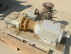 Used Carbon Steel Normag Gear Pump, Model MJEP-240