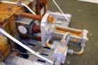 Used Maag Gear pump, Polyrex 180/125, Carbon Steel. 3 Tons per hour. Includes a 5-1/4