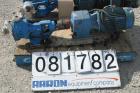 Used Viking Heavy Duty Internal Gear Pump, Model KK125, Carbon Steel. Approximately 100 gallons per minute at 780 rpm, maximum 200 psi. 2