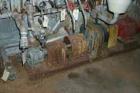 Used Viking rotary pump, model LL32, stainless steel. 140 gallons per minute at 520 rpm, 3