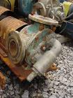 Used- Viking rotary pump, model LL32, stainless steel. 140 gallons per minute at 520 rpm, 3