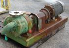 Used Viking Rotary Pump, Model LQ4724, 316 Stainless Steel. Approximately 90 gallons per minute at 420 RPM, 2-1/2
