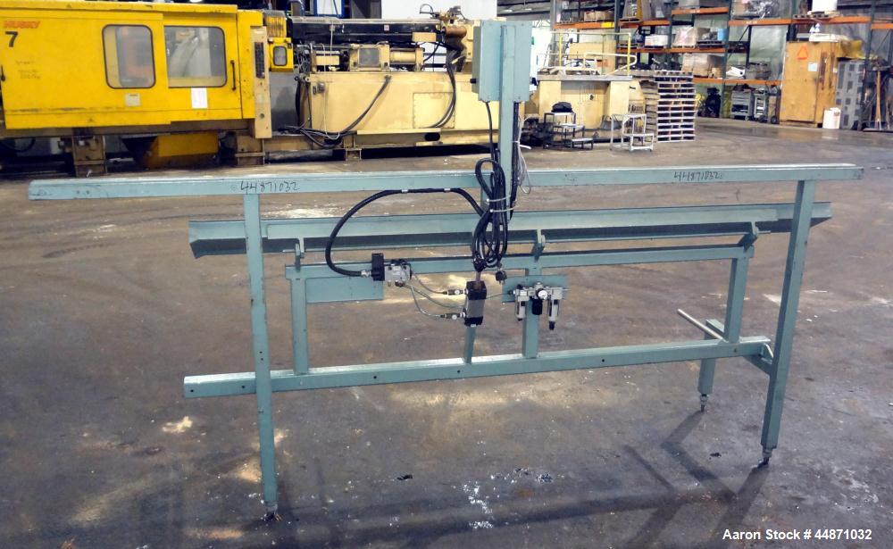 Used Metaplast Air Operated Dump Table, Model DT6-8