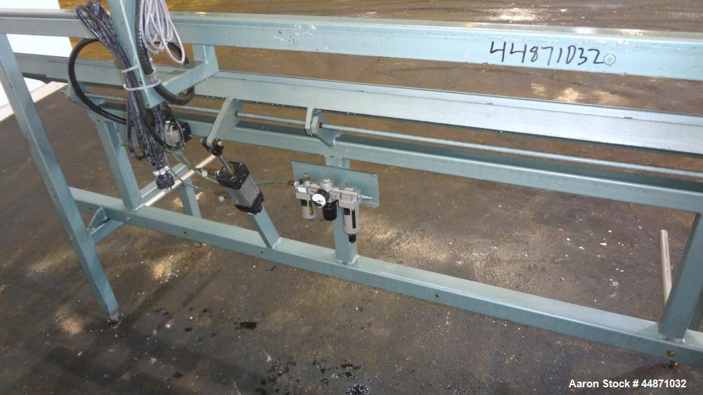 Used Metaplast Air Operated Dump Table, Model DT6-8