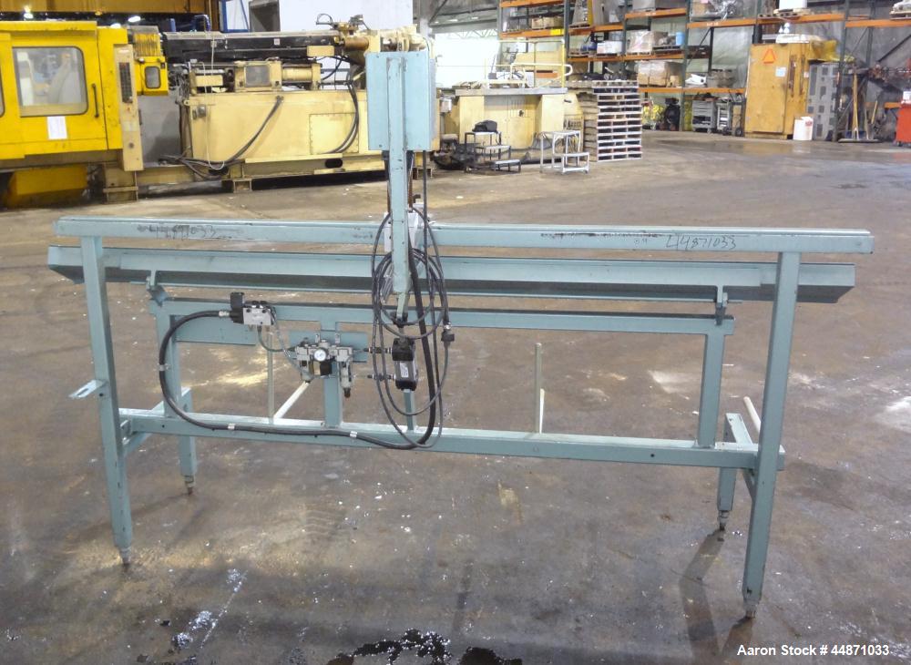 Used Metaplast Air Operated Dump Table, Model DT6-8