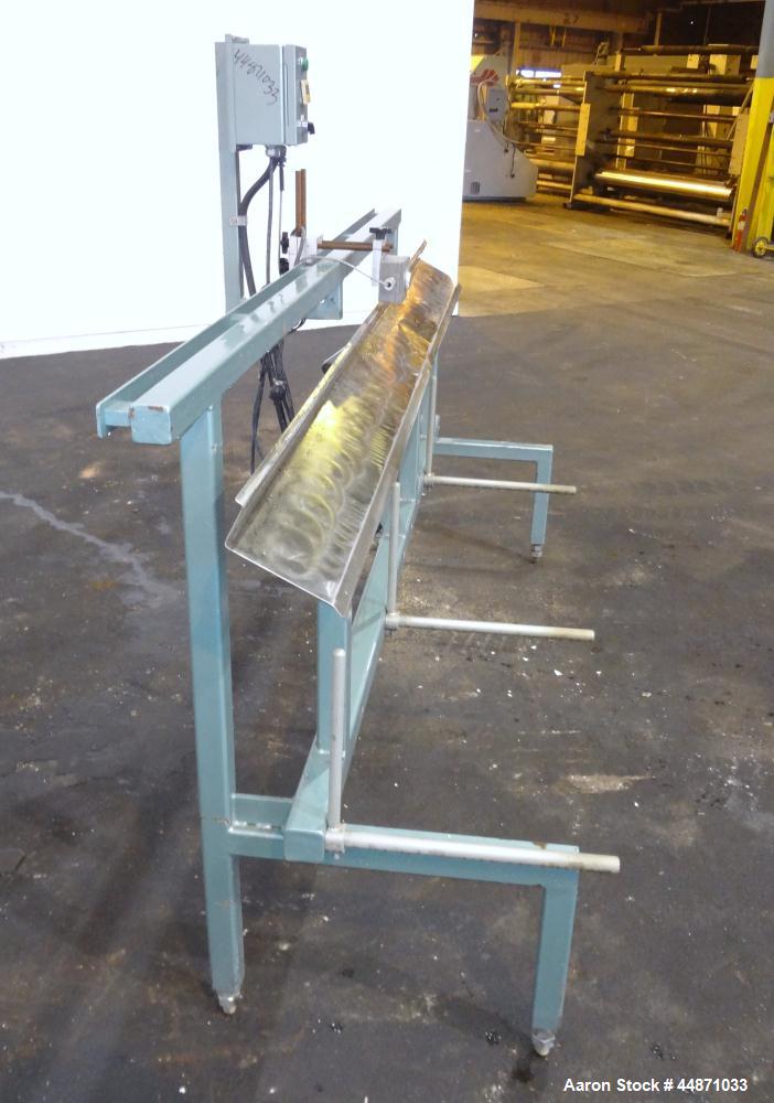 Used Metaplast Air Operated Dump Table, Model DT6-8