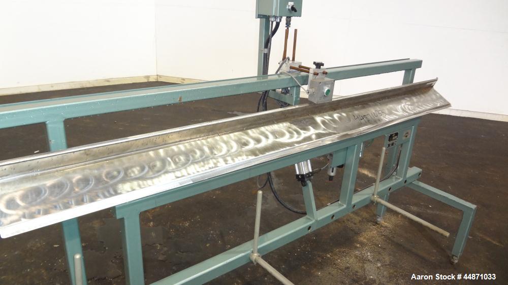 Used Metaplast Air Operated Dump Table, Model DT6-8