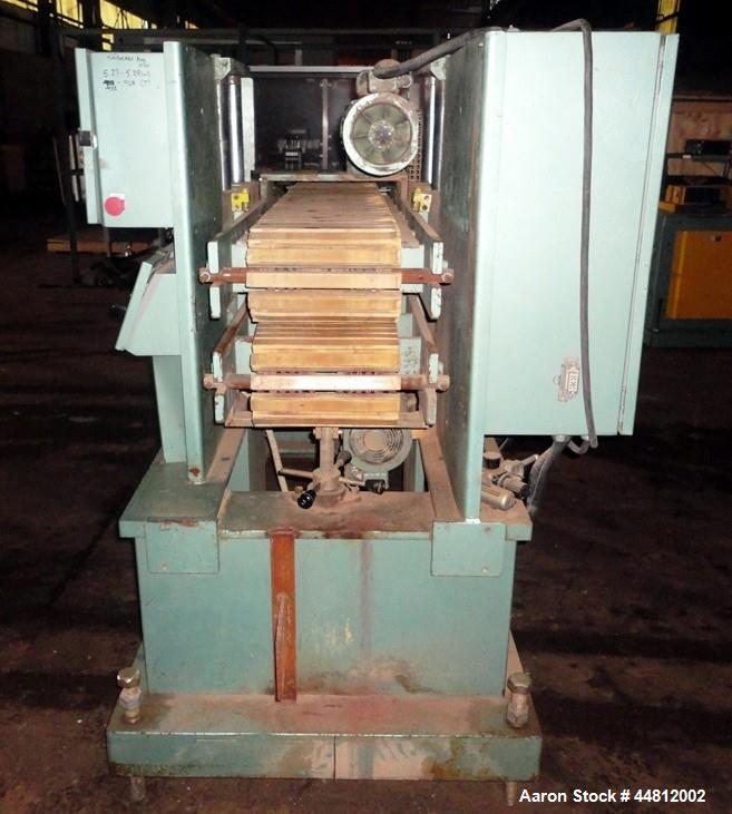 Used- Conair Puller, Model PC12-60SP. Approximately 60" long x 12" wide contact surface, cleated belt, rated 1-10 FPM, indep...