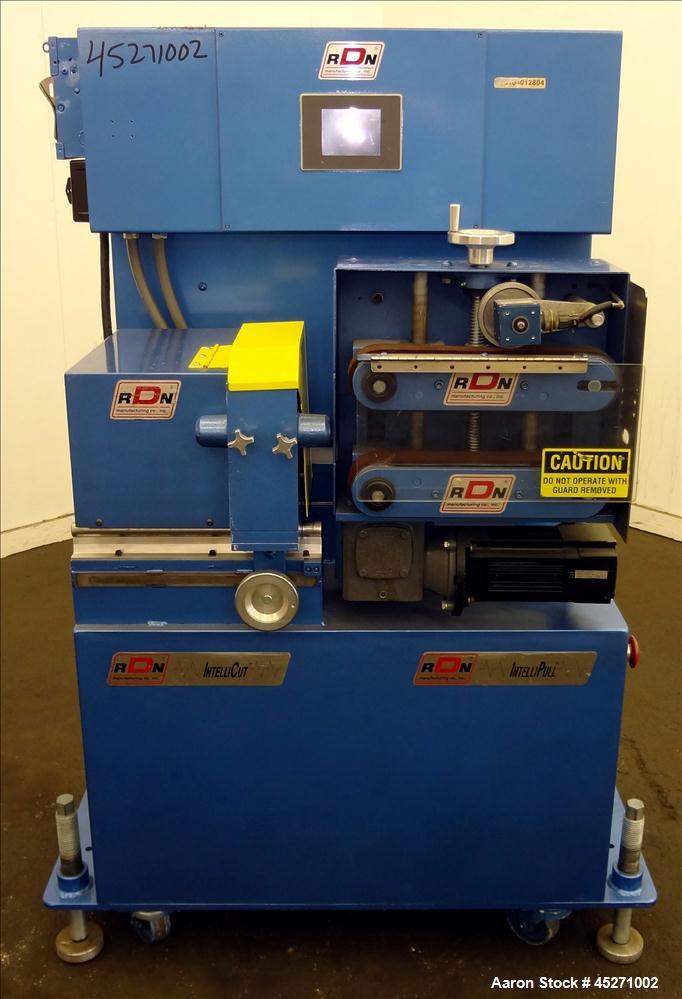 Used RDN Intellicut Puller-Cutter, Model IC-1 / 212-2, Consisting Of: (1) RDN model IC-1 Intellicut traveling cutter. Cut capacity 0 to 1", or equivalent profile, maximum continuous cuts per minute 2...