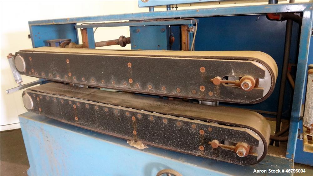 Used- Puller, (2) 6.5" wide x 56" long belts