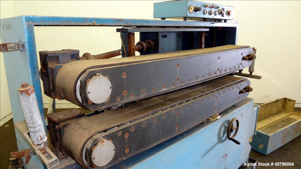 Used- Puller, (2) 6.5" wide x 56" long belts