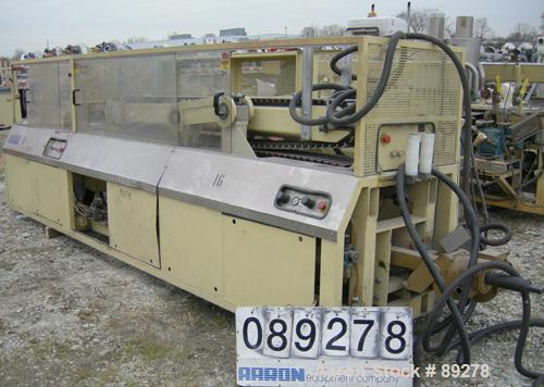 Used Actual Puller/Cutter, Model ARZ3000. (2) 9" wide x 96" long contact area, pneumatically adjustable belts, approximate 6" daylight. Driven by an approximate 5 hp motor. (1) Upacting traveling saw...