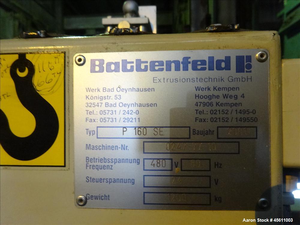 Used Battenfeld Model P 160 SE Profile Puller