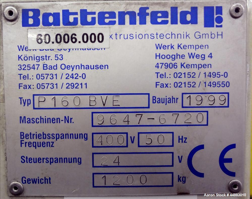Used Battenfeld Profile Puller Type P160-BVE