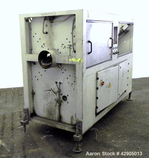 Used Battenfeld Extrusionstechnik Multiple Caterpillar Haul-Off, Model R 125/4E. Pipe diameter capacity 25mm to 125mm (0.98’’-4.92’’). (4) 3/4’’ Wide x 54’’ long contact area cleated adjustable belts...