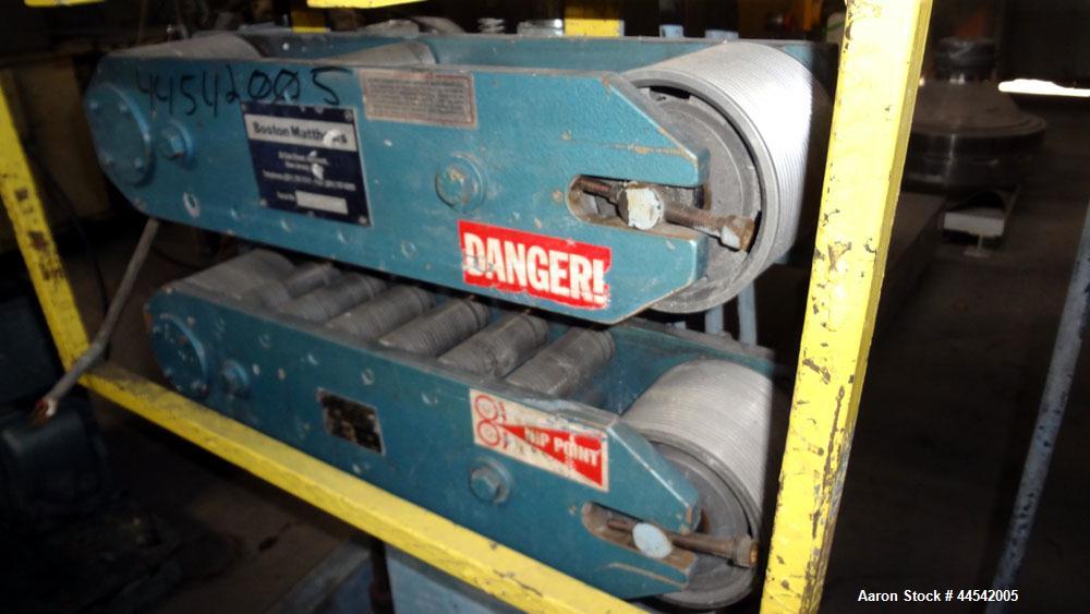 Used Boston Matthews Belt Puller, Model C-600-VT