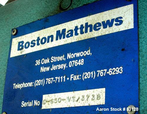 USED: Boston Matthews Belt Puller, model C650VT