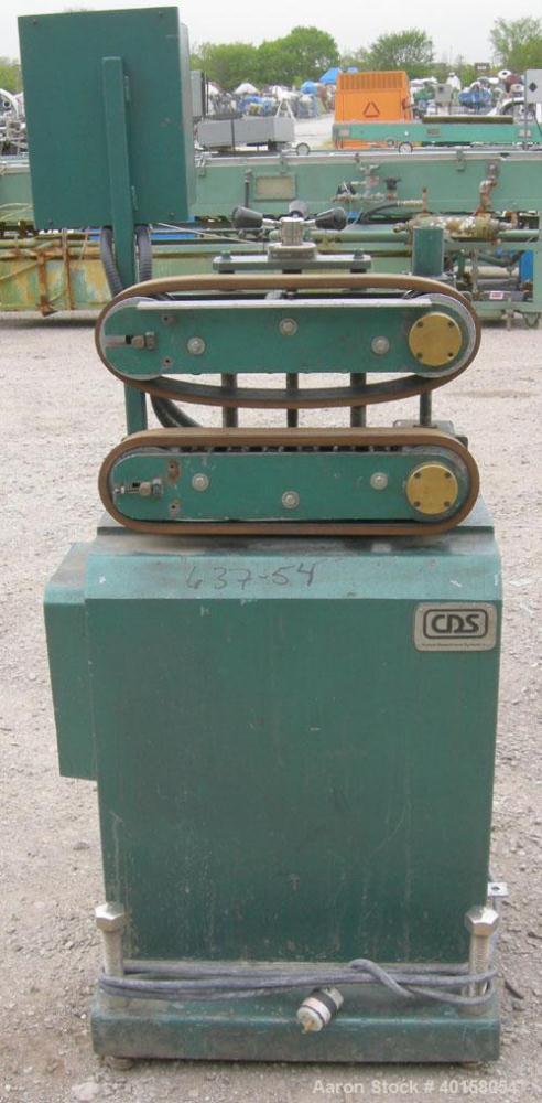 Used CDS 3" X 18" flat belt puller, model CBH183M, serial #400800. 1-104 feet per minute. Includes operator control.
