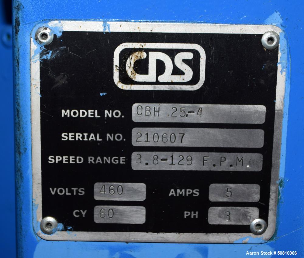 Used- CDS Custom Downstream Systems Belt Puller, Model CBH-25-4