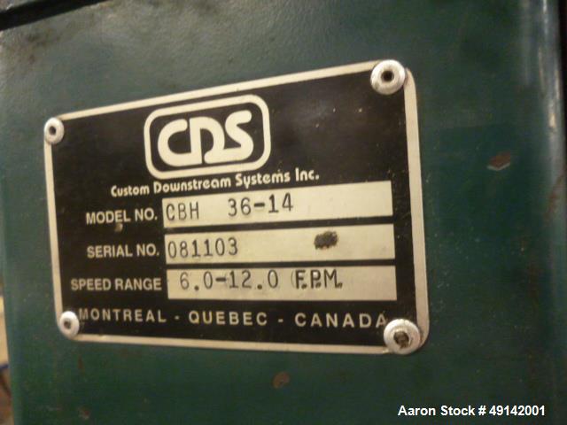 Used Customs Downstream Systems Belt Puller, Model CBH 36-14